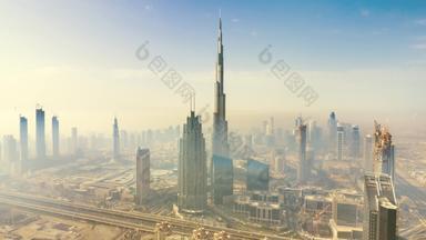 城市景观市中心迪拜迪拜曼联阿拉伯阿联酋航空公司